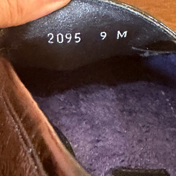 🌟HP🌟VTG 1980s-90s Johnston & Murphy Black Patent Leather Slip on Loafers 9M - Picture 8 of 12